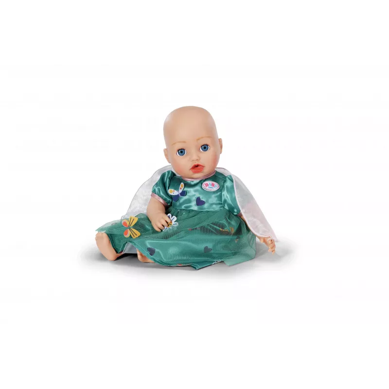 Puppenkleid ZAPF BABY born Feenkleid mit Flügeln für 43 cm Puppen, mehrfarbig, faltbar, für Kinder ab 3 Jahren