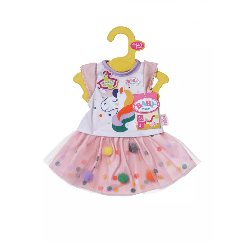 BABY born Tutu-Kleid Einhorn 43cm Puppenkleid