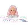 BABY born Styling Head Artist, Makeup/Styling-Puppenkopf, Weiblich, 3 Jahr(e), Mehrfarbig