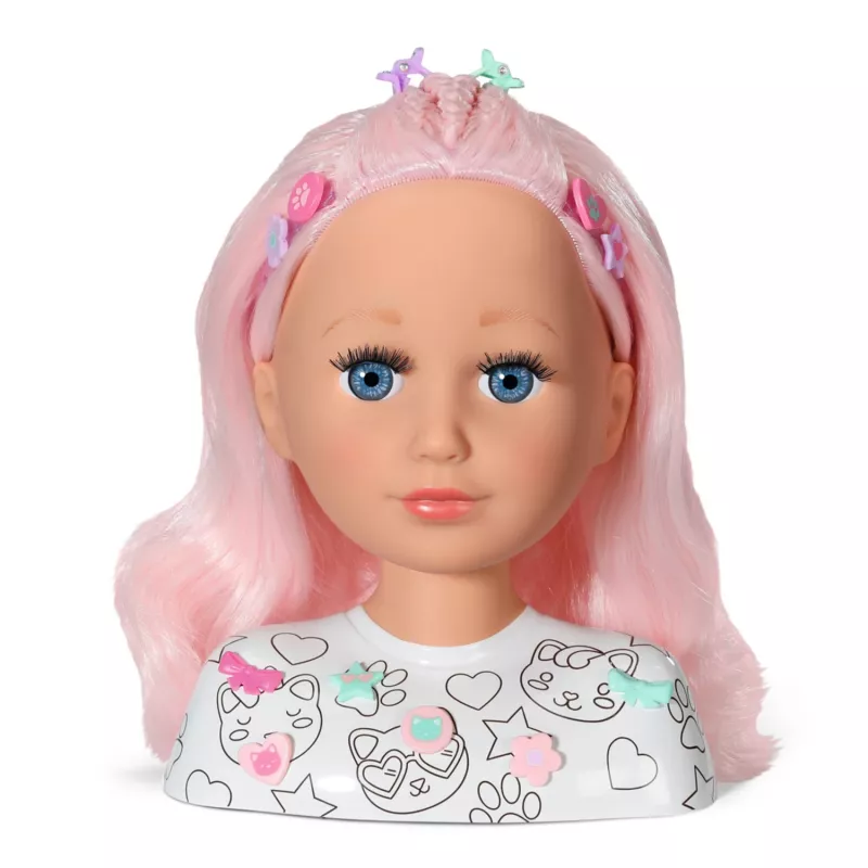 BABY born Styling Head Artist, Makeup/Styling-Puppenkopf, Weiblich, 3 Jahr(e), Mehrfarbig
