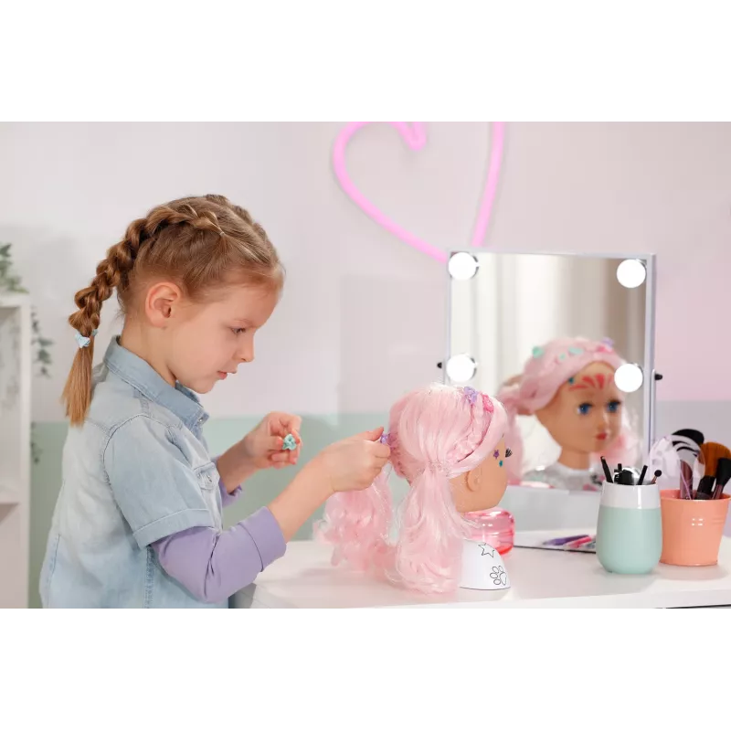 BABY born Styling Head Artist, Makeup/Styling-Puppenkopf, Weiblich, 3 Jahr(e), Mehrfarbig