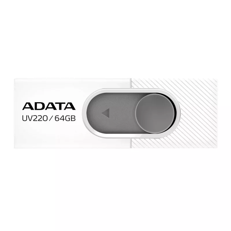 ADATA UV220 USB-Flash-Laufwerk 64 GB USB Typ-A 2.0 Grau, Weiß