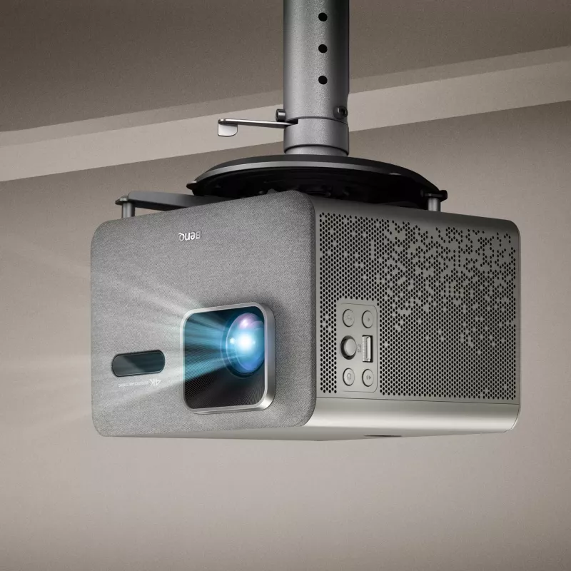 BenQ TK705STi Kurzdistanzprojektor — DLP UHD 4K (3840×2160), 3000 ANSI-Lumen, LED-Lichtquelle, 16:9, Offset 100 %