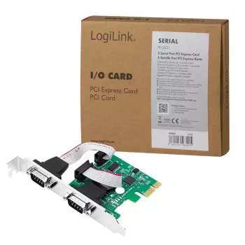 Schnittstellenkarte LOGILINK PC0031 – PCIe-Host, kabelgebundene Konnektivität, 1 Mbit/s