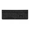 CHERRY DW 3000 Tastatur Maus enthalten Universell RF Wireless AZERTY Französisch Schwarz