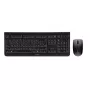 CHERRY DW 3000 Tastatur Maus enthalten Universell RF Wireless AZERTY Französisch Schwarz