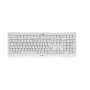 CHERRY KW 3000 Tastatur Universal RF Wireless QWERTZ Deutsch Weiß