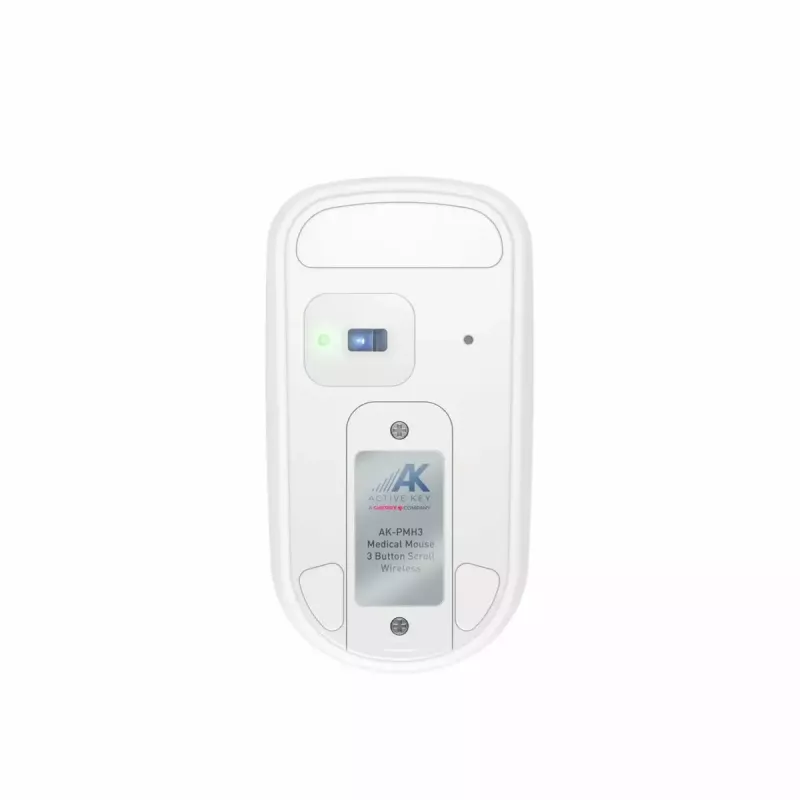 Contour Design Active Key Contour QuickClean Medical Maus IP68 5-Tasten Kabellos Weiß PMH3