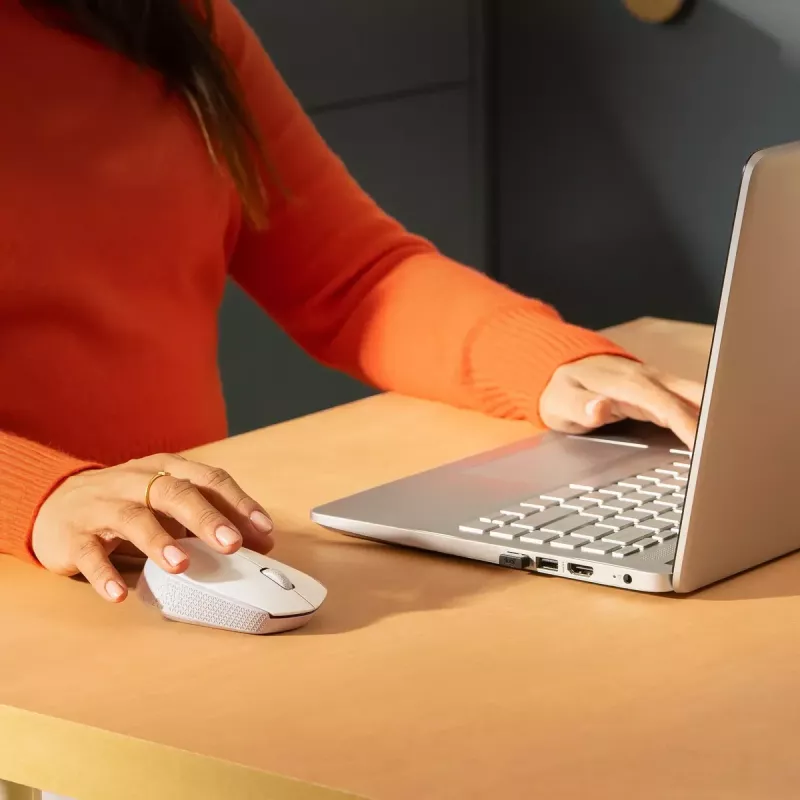 LOGITECH M171 Wireless Maus Off White Emea