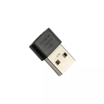 USB-C-Adapter Jabra 14208-38 USB-C-Buchse auf USB-A-Stecker Schwarz
