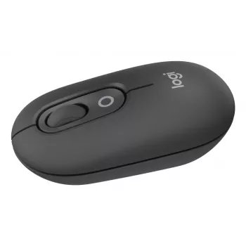 LOGITECH Pop Maus - Anpassbare Emoji - Kabellos - Graphit