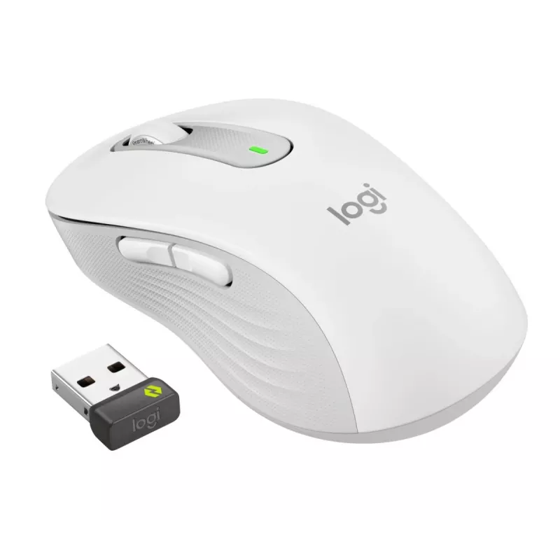 LOGITECH Signature M650 L Wireless Maus – Off-White, EMEA