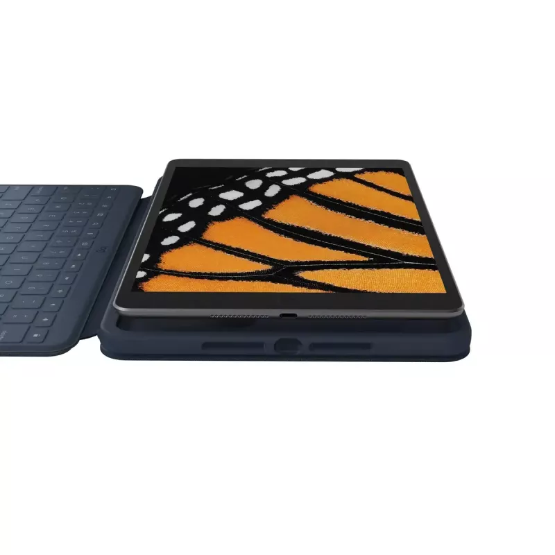 LOGITECH Rugged Combo 3 Touch - Blau - QWERTZ DE - EMEA