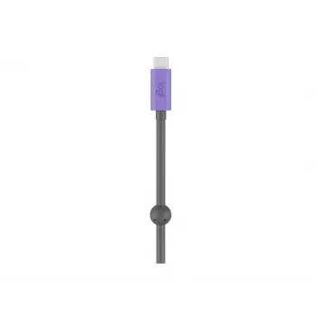 Extend-Kit Logitech Extend Schwarz Recycelter Kunststoff USB-C-Kabel