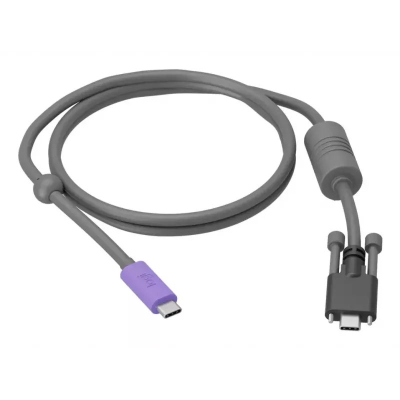 Extend-Kit Logitech Extend Schwarz Recycelter Kunststoff USB-C-Kabel