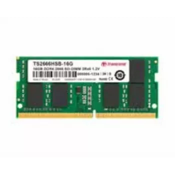 TRANSCEND 8GB Jetram DDR4 3200MHz So-DIMM 1rx8 1gx8 CL22 1.2v