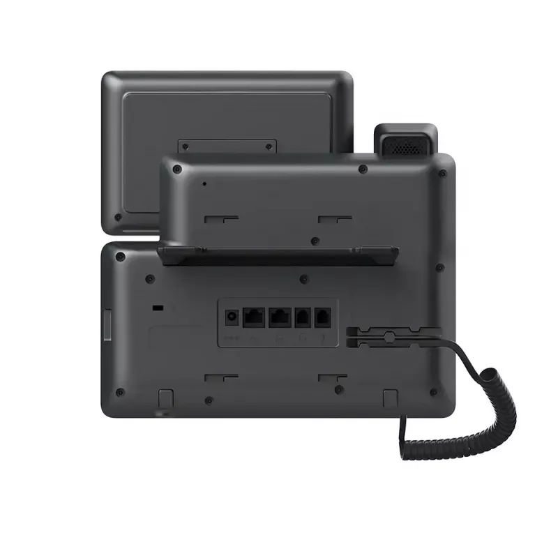 IP-Telefon Fanvil V66 Dunkelgrau – 20 Leitungen, 7 Zoll IPS-Touchscreen, WLAN, PoE, Bluetooth