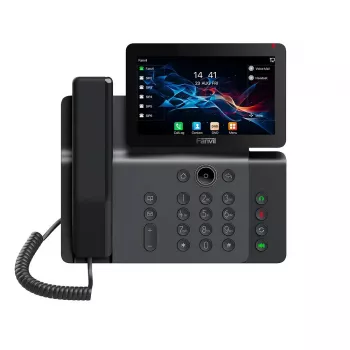 IP-Telefon Fanvil V66 Dunkelgrau – 20 Leitungen, 7 Zoll IPS-Touchscreen, WLAN, PoE, Bluetooth