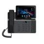 IP-Telefon Fanvil V66 Dunkelgrau – 20 Leitungen, 7 Zoll IPS-Touchscreen, WLAN, PoE, Bluetooth