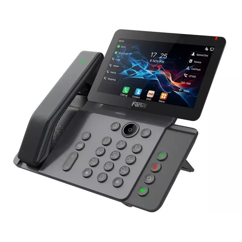 IP-Telefon Fanvil V66 PRO Dunkelgrau 20 Leitungen IPS Wi-Fi Kabelgebundener Hörer