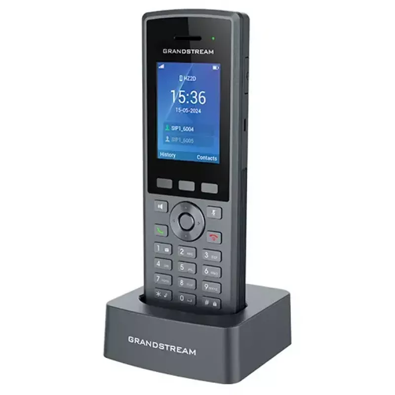 IP-Telefon Grandstream Networks DP735 Grau 20 Leitungen Mobilteil