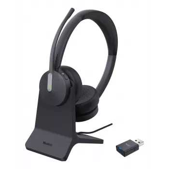 Yealink WH64 Hybrid Dual mit Ladestation Teams-Headset