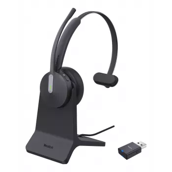 Yealink WH64 Hybrid Mono mit Ladestation Teams-Headset