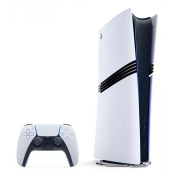 Sony PlayStation 5 Pro Digital Spielkonsole, 2 TB SSD, 8K Ultra HD, Wi-Fi 7, Schwarz/Weiß