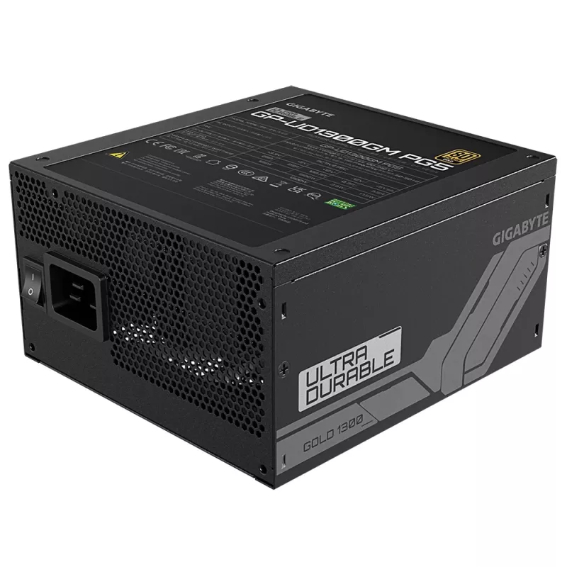 GIGABYTE UD1300GM PG5 Netzteil 1300 W 20+4 Pin ATX ATX Schwarz