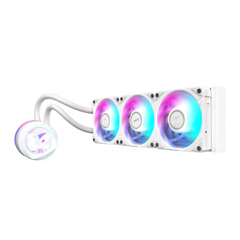 AIO-Flüssigkeitskühler GIGABYTE AORUS WATERFORCE X II 360 3x120mm ARGB