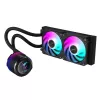 All-in-One-Flüssigkeitskühler GIGABYTE AORUS WATERFORCE X II 240 2x120mm ARGB Lüfter