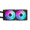 All-in-One-Flüssigkeitskühler GIGABYTE AORUS WATERFORCE X II 240 2x120mm ARGB Lüfter