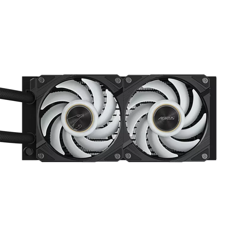 All-in-One-Flüssigkeitskühler GIGABYTE AORUS WATERFORCE X II 240 2x120mm ARGB Lüfter