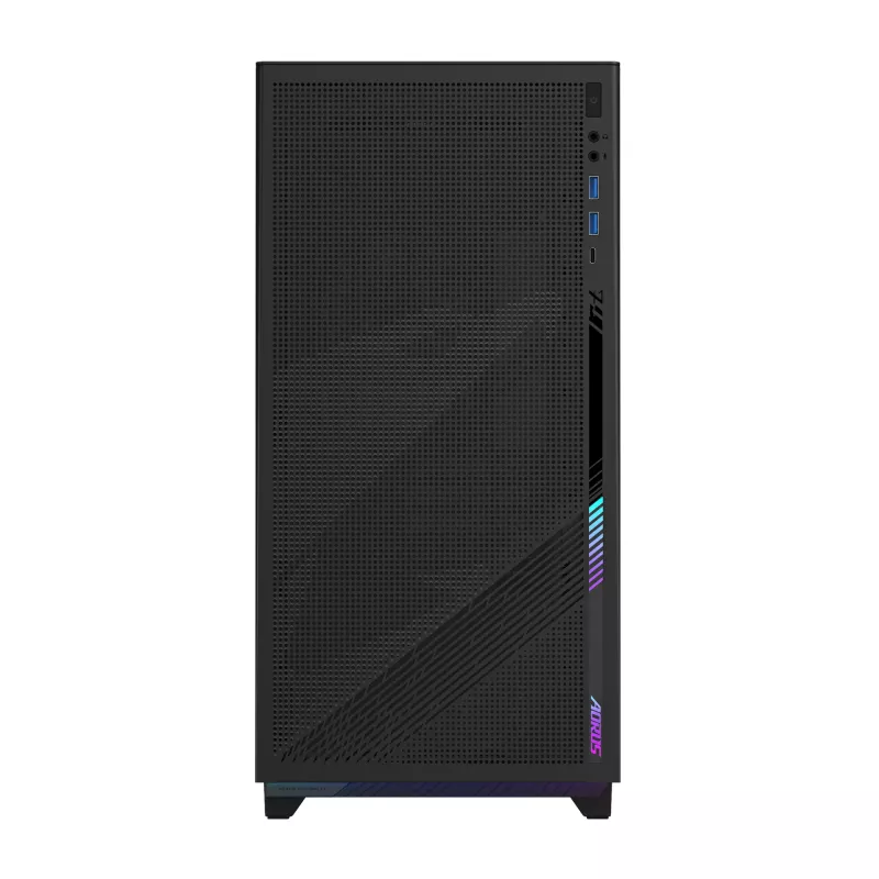 PC-Gehäuse GIGABYTE C400 Midi Tower Schwarz