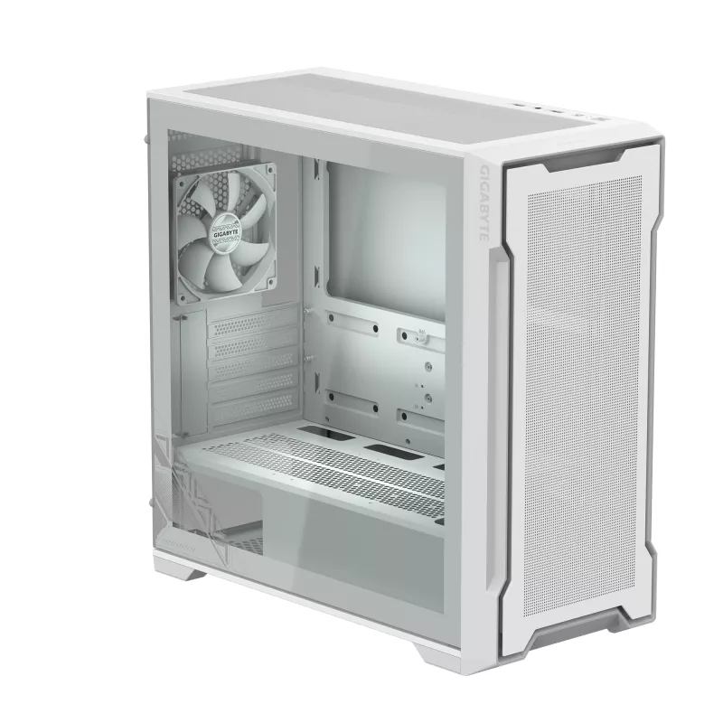 PC-Gehäuse GIGABYTE C102 GLASS Midi Tower Weiß