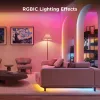 Intelligenter LED-Streifen Govee Strip Light S 5m – WLAN/Bluetooth, RGBIC, 5.000 mm, weiß