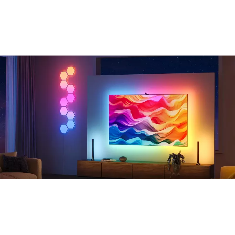 Smart Strip Light Govee H6098 — Wi‑Fi/Bluetooth, schwarz, 2 kWh/1000h, Energieklasse G
