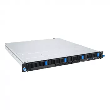 Rack-Server ASUS RS300-E12-RS4, 1U, Intel C262, LGA1700, Xeon E-2400, 4x Hot-Swap 3,5-Zoll-Einschübe, 450W Netzteil, DDR5 UDIMM bis zu 128 GB