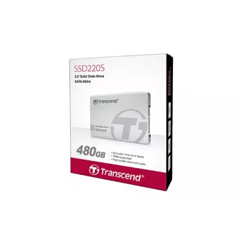 SSD-Festplatte Transcend 480 GB 2,5 Zoll SATA III TS480GSSD220S