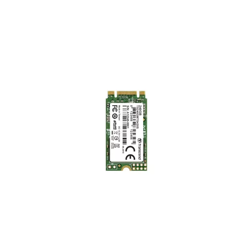 TRANSCEND SSD Mts420s 240GB M.2 2242 SATA III 6Gb/s Tlc