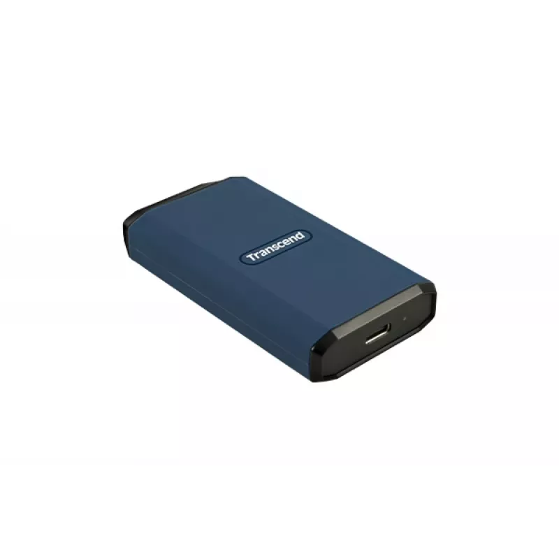 TRANSCEND SSD - Esd410c Tragbares Laufwerk - 4 TB - USB Typ C / A - Dunkelblau