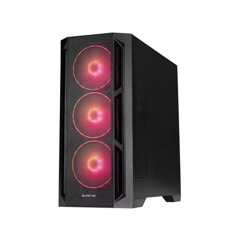 Chieftec PC-Gehäuse GA-01B-L-OP APEX LUMO Midi Tower Schwarz