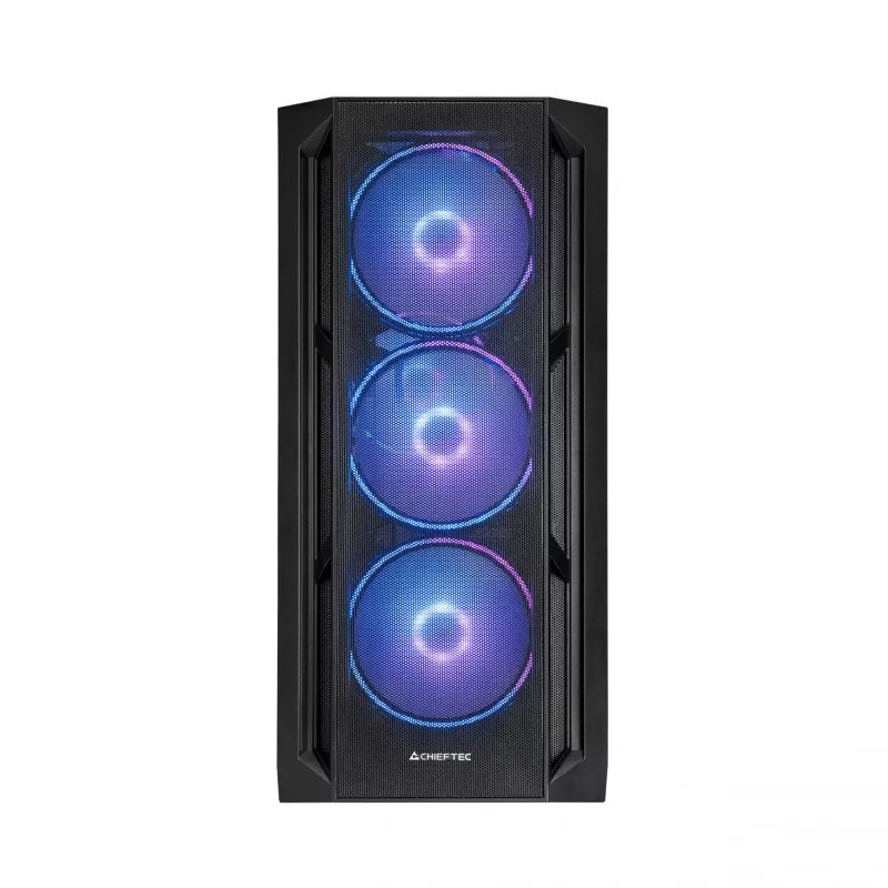 Chieftec PC-Gehäuse GA-01B-L-OP APEX LUMO Midi Tower Schwarz