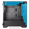 Chieftec PC-Gehäuse GA-01B-L-OP APEX LUMO Midi Tower Schwarz