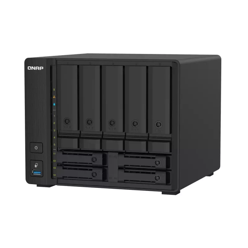 QNAP TS-932PX NAS Tower Annapurna Labs Alpine AL-324 4 GB DDR4 0 TB QNAP Turbo System Schwarz