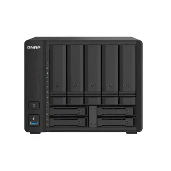 QNAP TS-932PX NAS Tower Annapurna Labs Alpine AL-324 4 GB DDR4 0 TB QNAP Turbo System Schwarz
