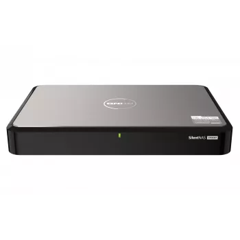 QNAP HS-264 NAS Desktop Intel® Celeron® N5105 8 GB 0 TB QNAP Turbo System Schwarz