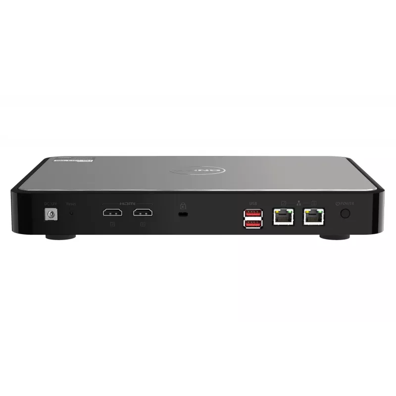 QNAP HS-264 NAS Desktop Intel® Celeron® N5105 8 GB 0 TB QNAP Turbo System Schwarz