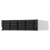 QNAP TS-H2287XU-RP NAS Rack (3U) Intel Xeon E E-2378 64 GB DDR4 0 TB QuTS hero Schwarz, Weiß