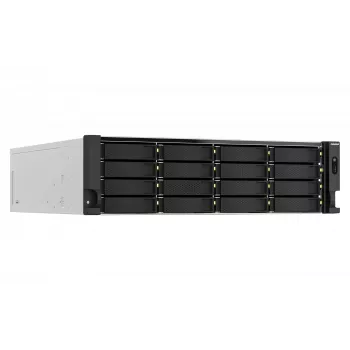 QNAP TS-h2287XU-RP NAS Rack (3U) Intel Xeon E E-2336 32 GB DDR4 0 TB QuTS hero Schwarz, Weiß